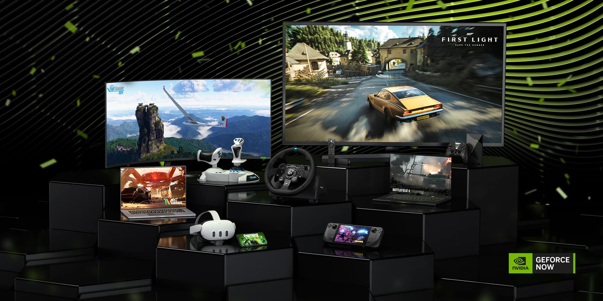 Beitragsbild zu GeForce Now auf der Meta Quest spielen – So klappt Cloud-Gaming in VR